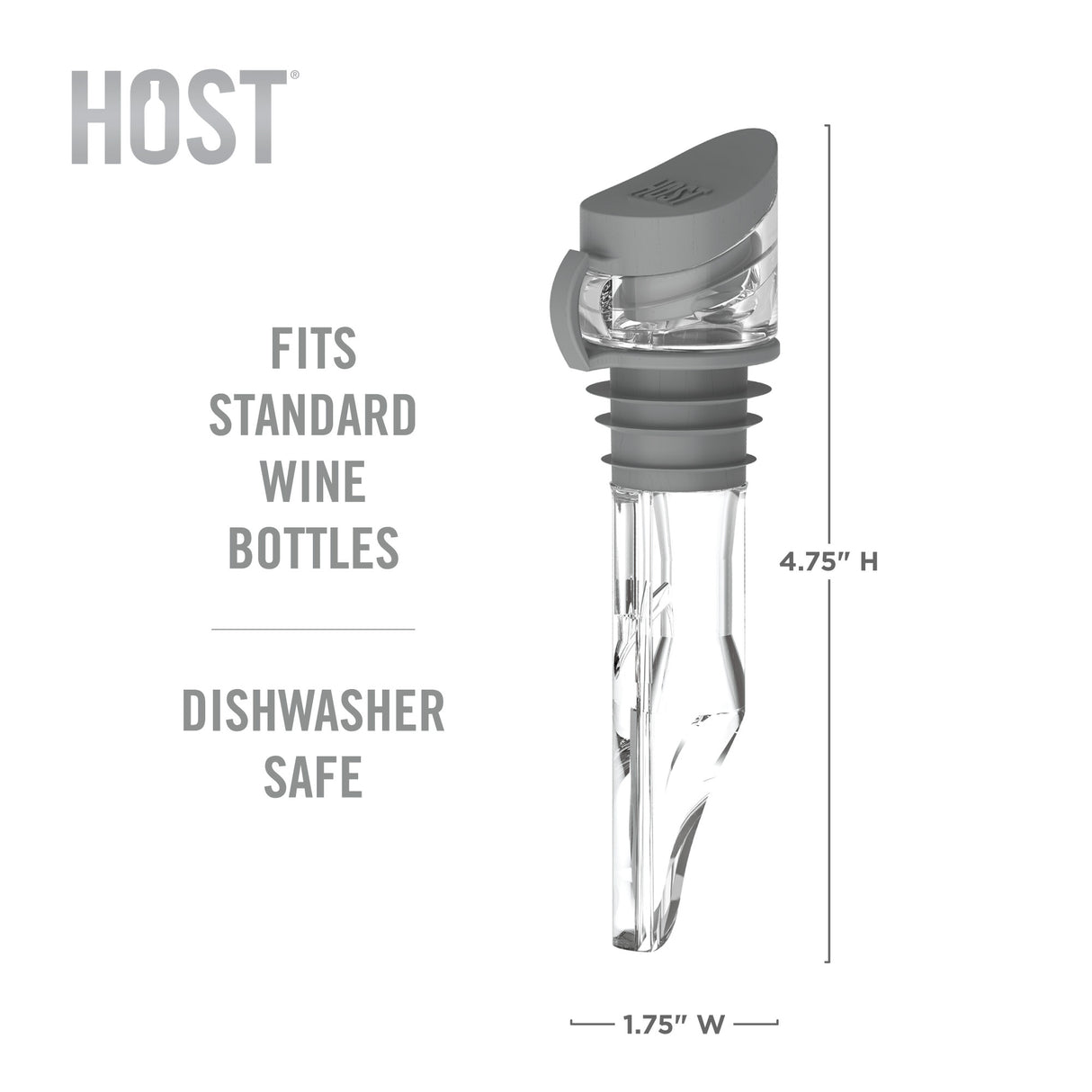 Tilt™ mini variable aerator in box by host®