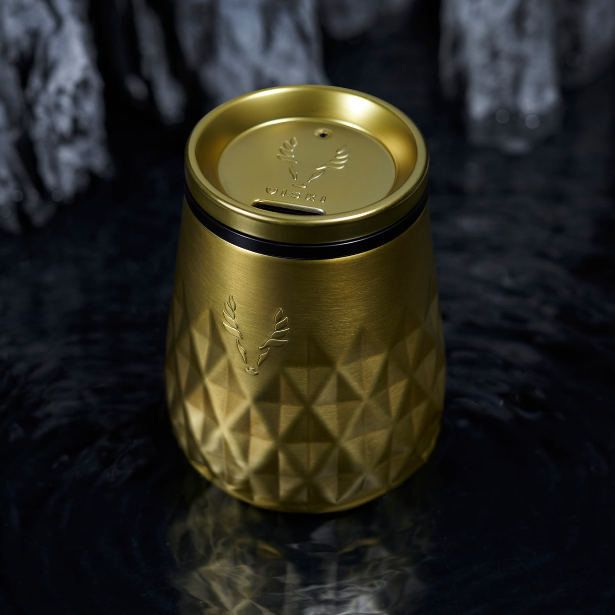 Paragon stainless steel wine tumbler in gold viski®