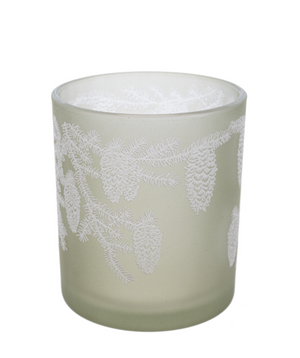 Pine & Acorn Tealight Holder -