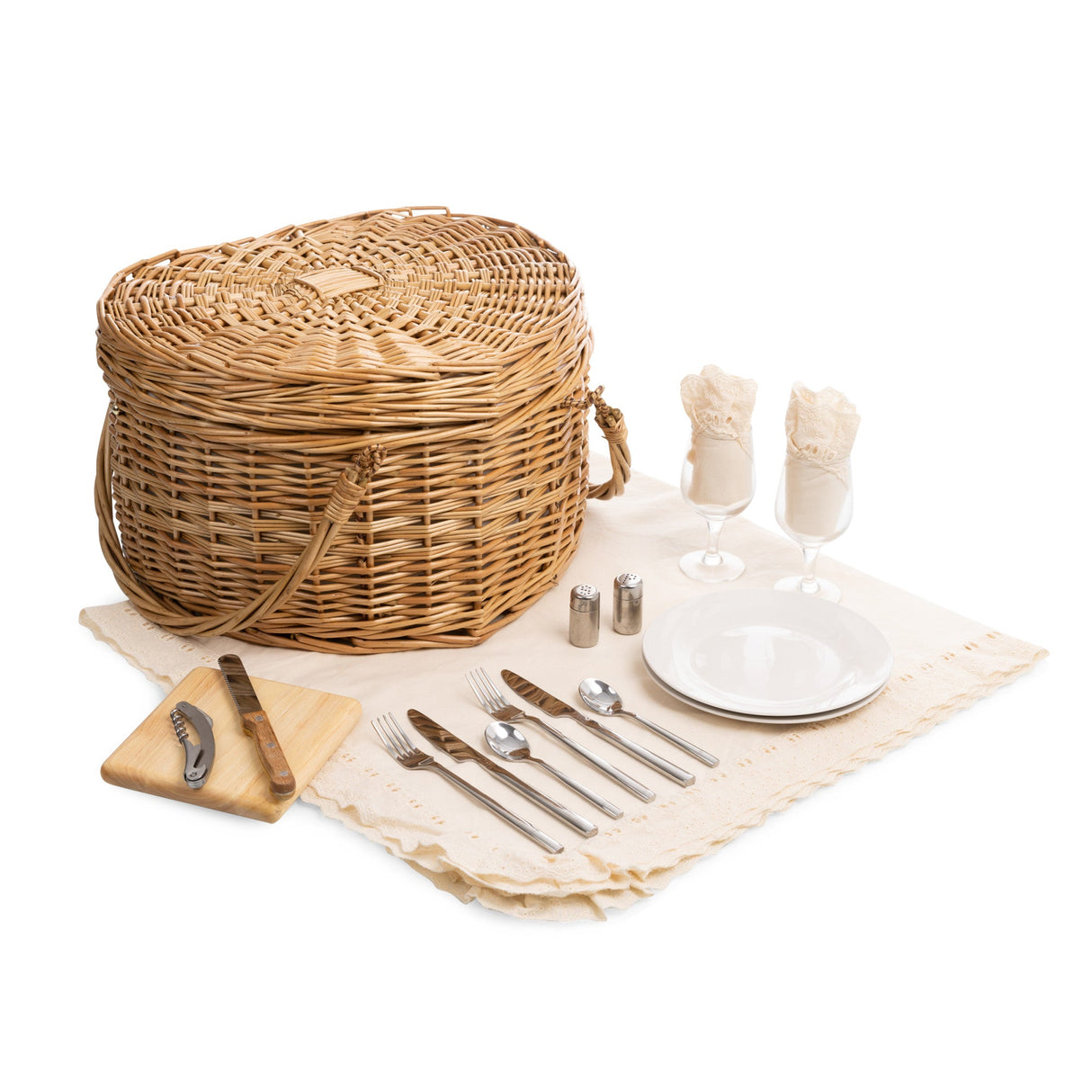 Heart Picnic Basket