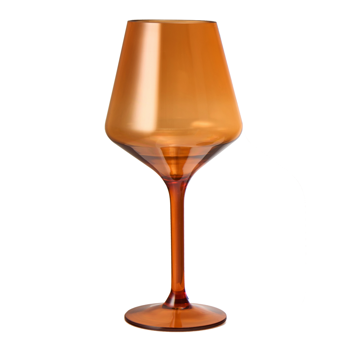 Saint Tropez Acrylic Stemmed Wine Glassware, Set of 2