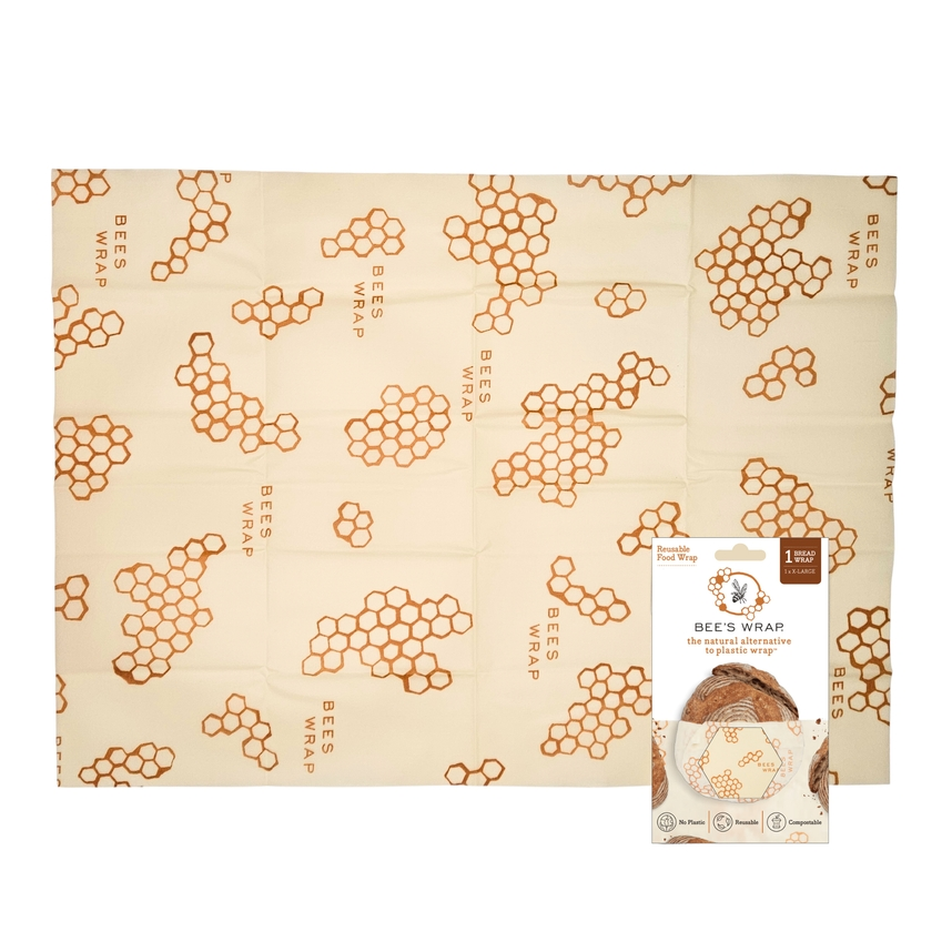 Bee's Wrap Food Wrap - Original Print - Bread Wrap