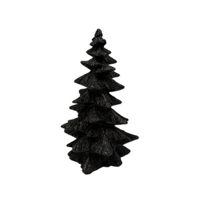 Black Resin Halloween Tree 6 3/4 Inches Tall