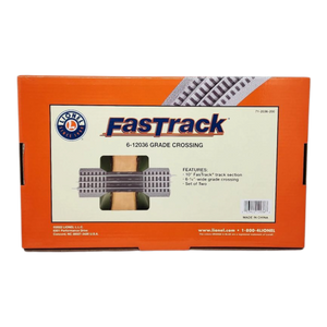 O-Gauge FasTrack  O36 Grade Crossing