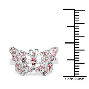 0.83 Carat Genuine Pink Tourmaline .925 Sterling Silver Ring