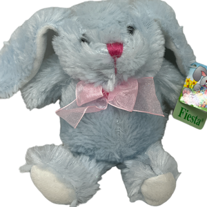 Blue Plush Bunny
