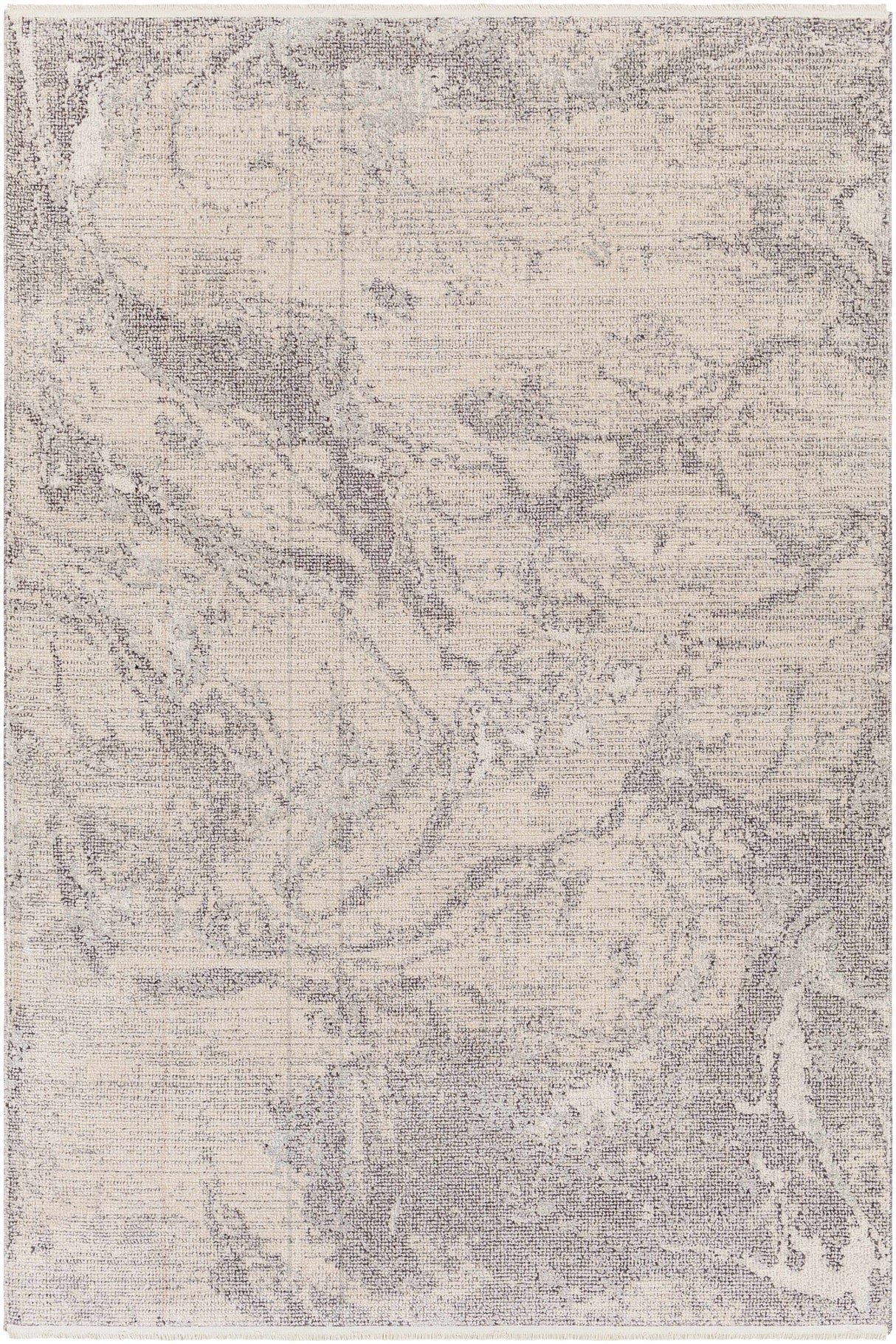 Rahm Ivory Marble Area Rug - Clearance