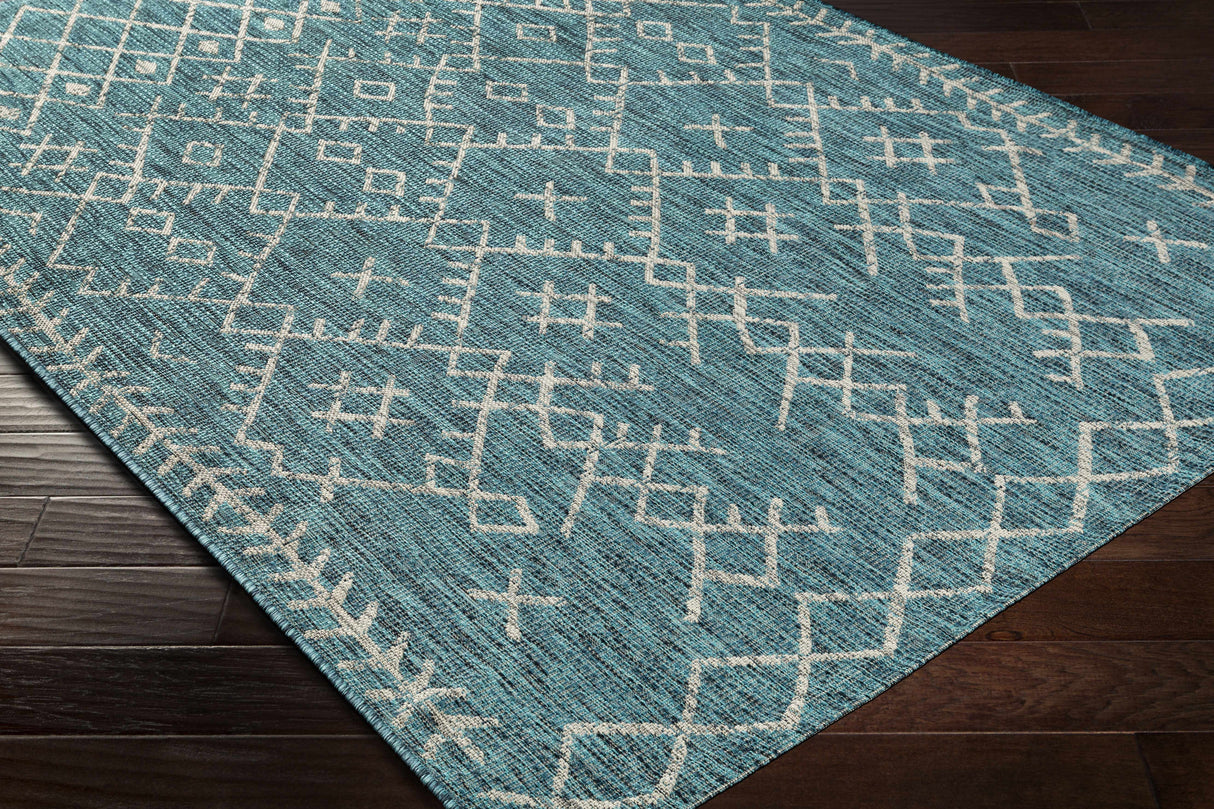 Maunawili Aqua Nordic Rug