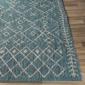 Maunawili Aqua Nordic Rug