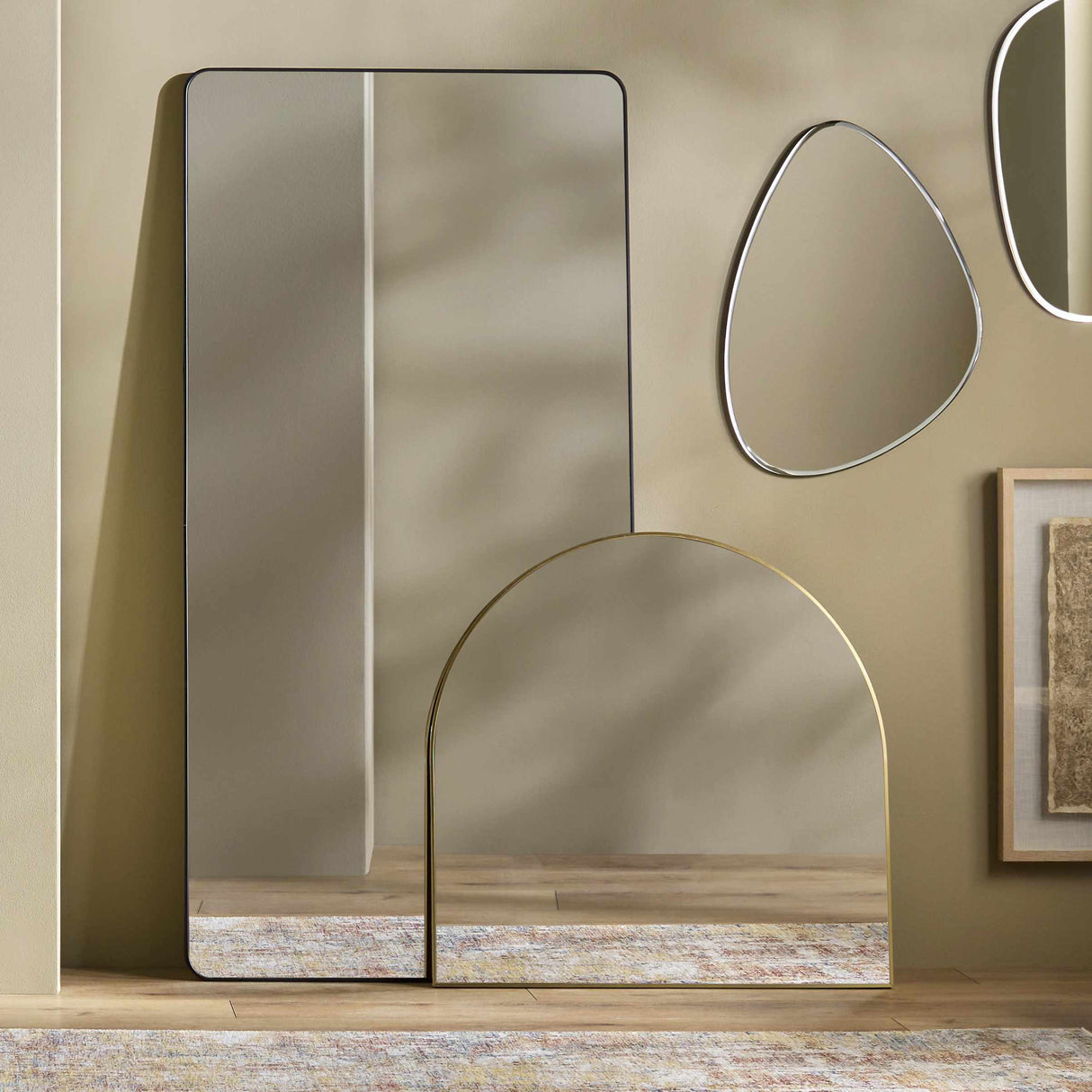 Brembilla Gold Modern Mirror