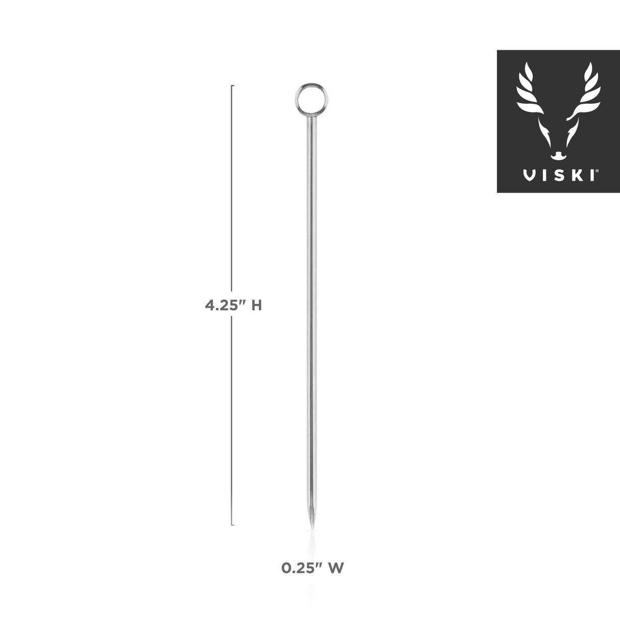 Harrison cocktail picks in stainless steel viski®