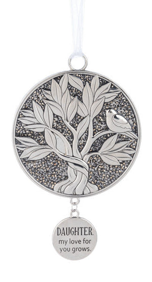 Tree of Life Ornament - Daughter My Love for You Grows