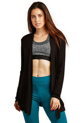 Women's Lightweight Open-Front Rayon Cardigan