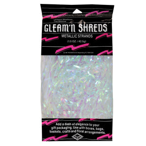 Gleam'n  Shreds Metallic Strands  - Opalescent