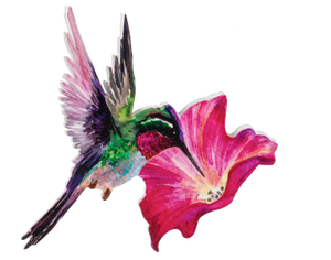 Hummingbird Screen Door Savers -