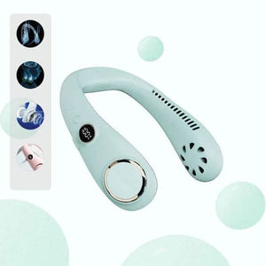 Hands Free Neck Fan Rechargeable 2000mAh 3000mAh Portable Cooling