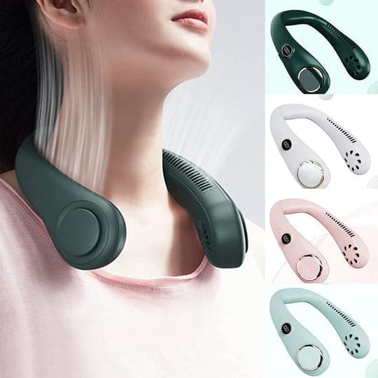 Hands Free Neck Fan Rechargeable 2000mAh 3000mAh Portable Cooling