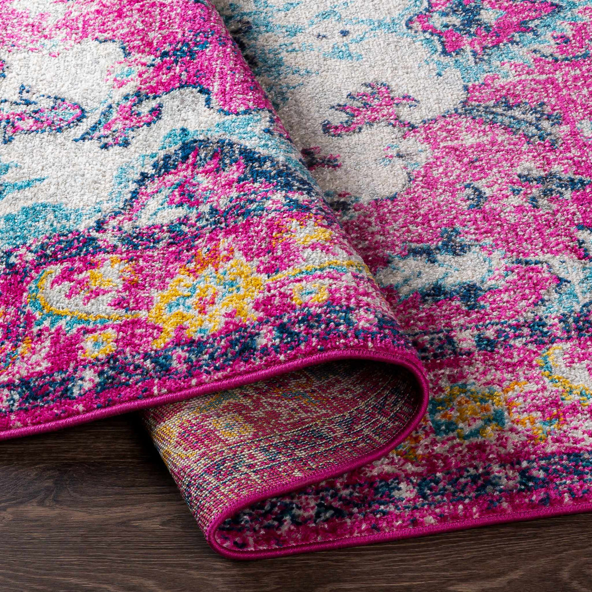 Reedham Magenta Area Rug