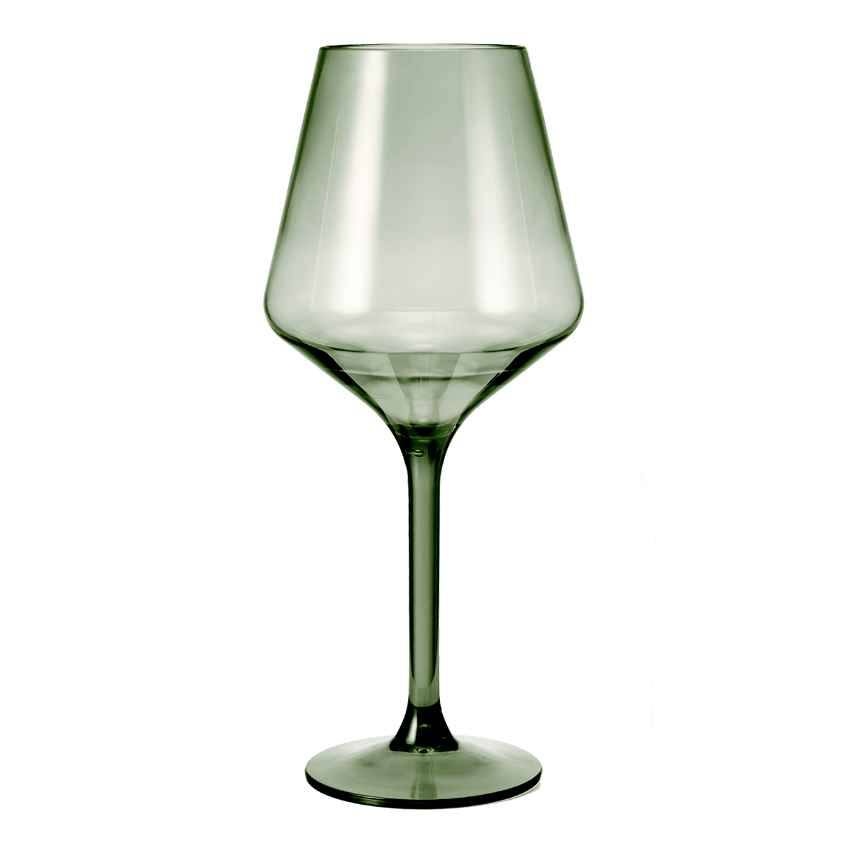 Saint Tropez Acrylic Stemmed Wine Glassware, Set of 2