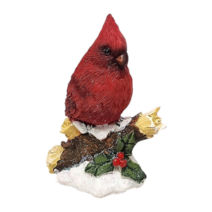 Cardinal on a Snowy Branch -
