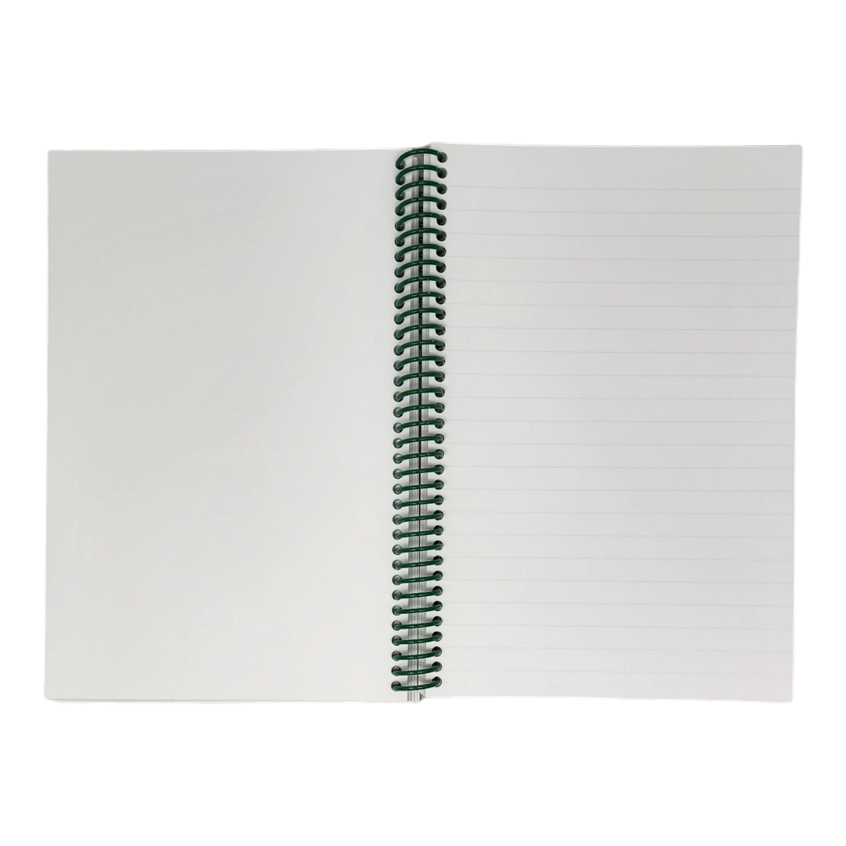 Wirebound 6X9 Lined Journal - Skiing