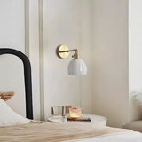 Tulip Glass Wall Lamp Retro Flower Bud Vintage Wall Light