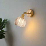 Tulip Glass Wall Lamp Retro Flower Bud Vintage Wall Light