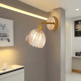 Tulip Glass Wall Lamp Retro Flower Bud Vintage Wall Light