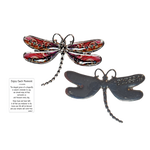 Dragonfly Inspriational Pocket Charm -