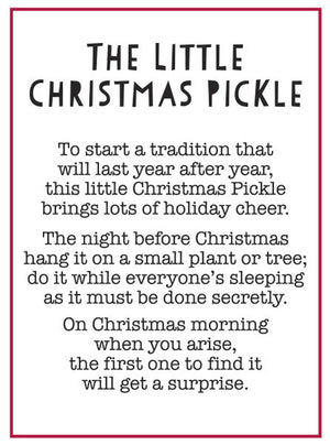 The Little Christmas Pickle Charm