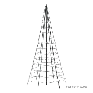 Twinkly 1000-Light RGB LED Light Pole Tree (Generation II)
