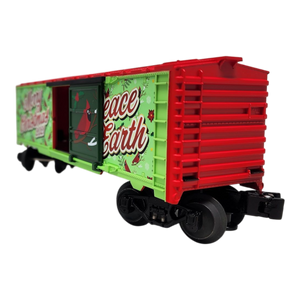Christmas Box Car - O-27 Gauge