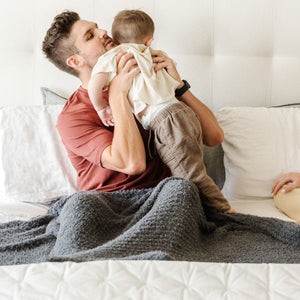Ribbed Bamboni® Toddler Blanket