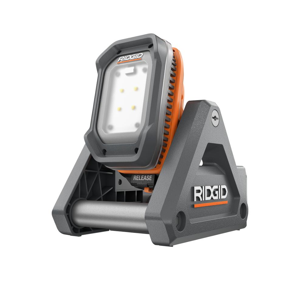 Open Box - RIDGID 18V Cordless Flood Light with Detachable Light (Tool Only)