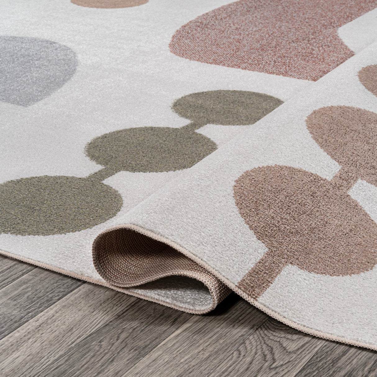 Riley Abstract Coastal Contemporary Machine - Washable Runner Rug - Tuesday Morning - Runner Rugs