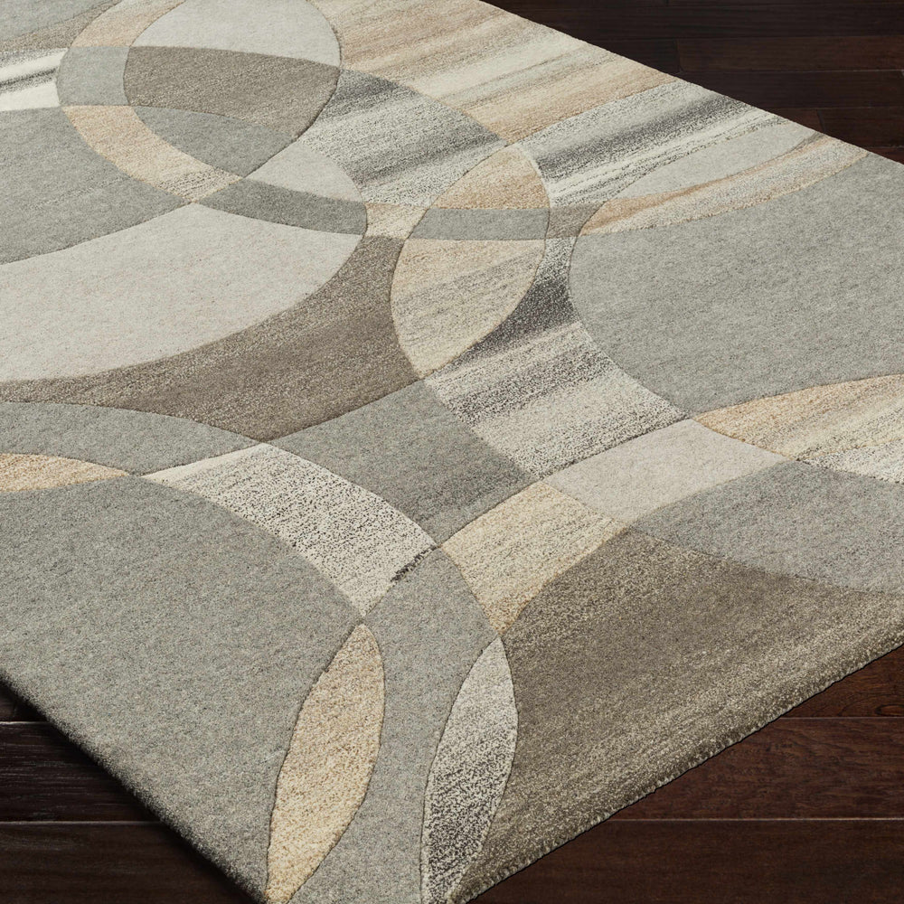Rillton Modern Wool Rug