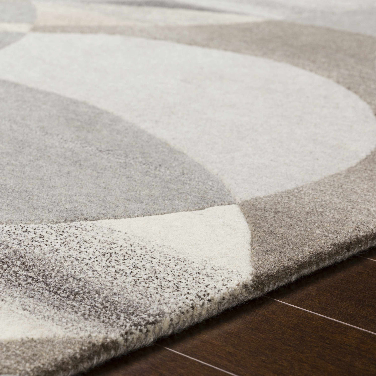 Rillton Modern Wool Rug
