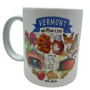 Vermont State Theme Mug