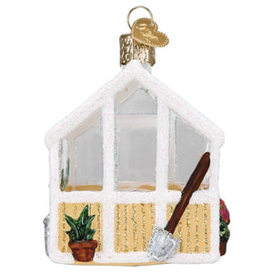 Greenhouse Glass Ornament