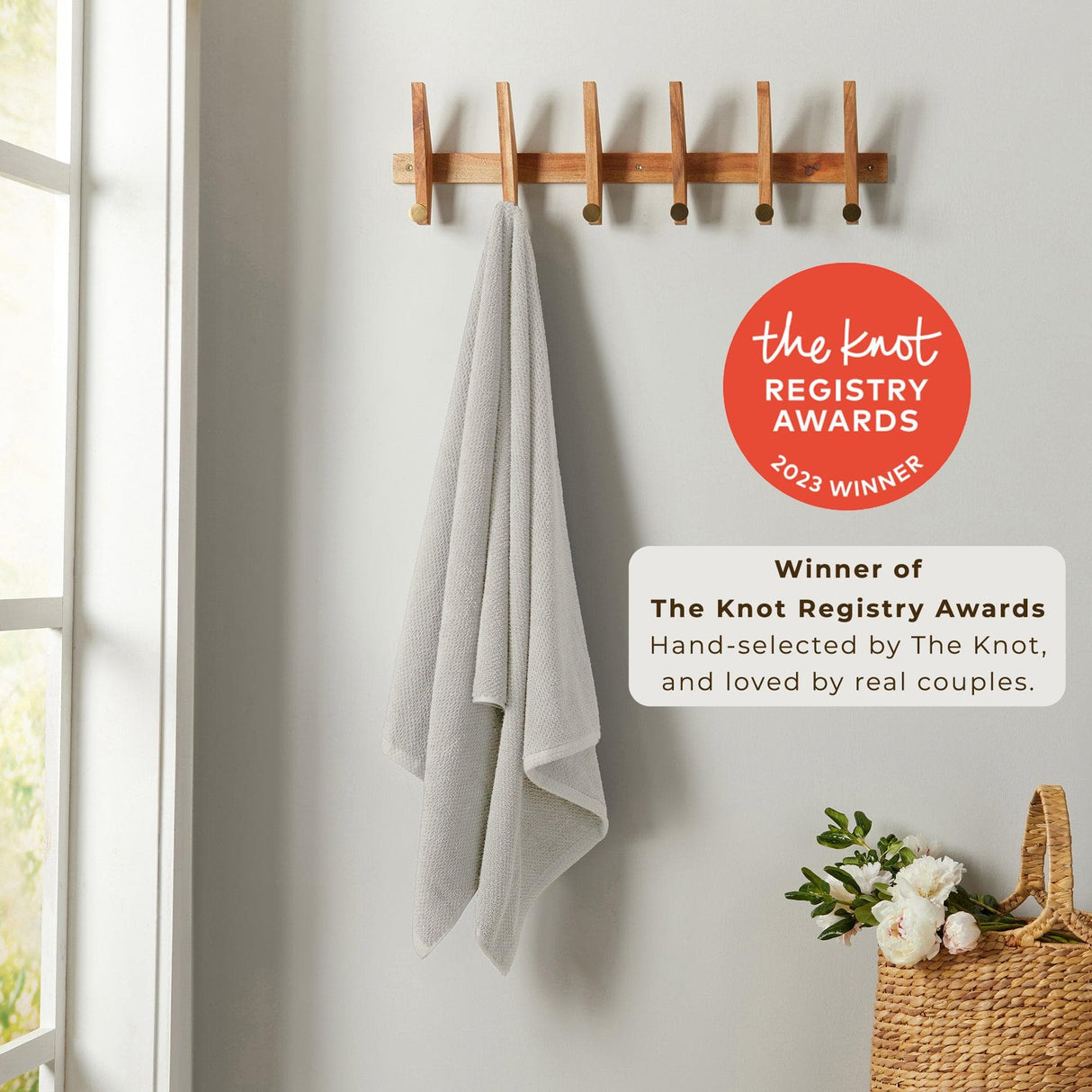 Cotton textured bath towel set - acacia collection