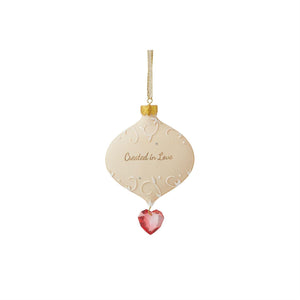 Created in Love Ornament