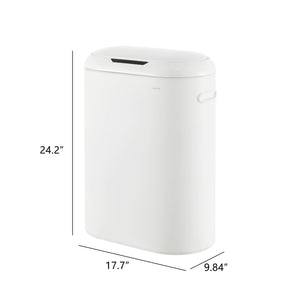 Robo kitchen slim oval motion sensor touchless trash can with touch mode - Tuesday Morning - Trash Cans & Wastebaskets