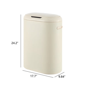 Robo kitchen slim oval motion sensor touchless trash can with touch mode - Tuesday Morning - Trash Cans & Wastebaskets