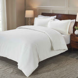 Rome Flannel Cotton Fuzzy Warm Solid Duvet Cover Set - Duvet Cover Set by Superior Brand
