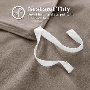 Rome Flannel Cotton Fuzzy Warm Solid Duvet Cover Set - Duvet Cover Set by Superior Brand