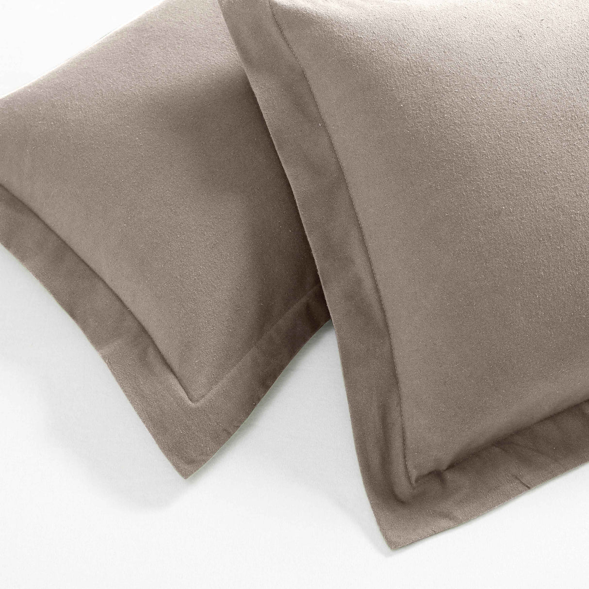 Rome Flannel Cotton Fuzzy Warm Solid Duvet Cover Set - Duvet Cover Set by Superior Brand