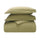 Rome Flannel Cotton Fuzzy Warm Solid Duvet Cover Set - Duvet Cover Set by Superior Brand