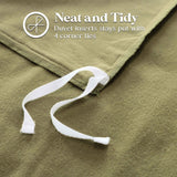 Rome Flannel Cotton Fuzzy Warm Solid Duvet Cover Set - Duvet Cover Set by Superior Brand