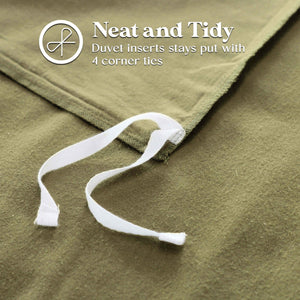 Rome Flannel Cotton Fuzzy Warm Solid Duvet Cover Set - Duvet Cover Set by Superior Brand