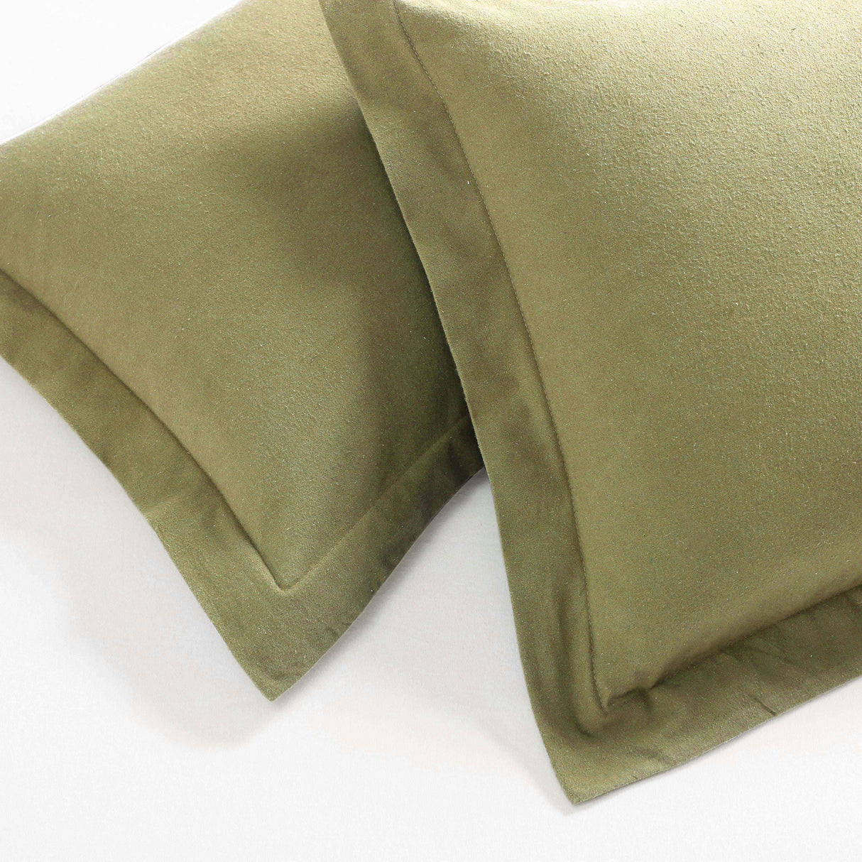 Rome Flannel Cotton Fuzzy Warm Solid Duvet Cover Set - Duvet Cover Set by Superior Brand